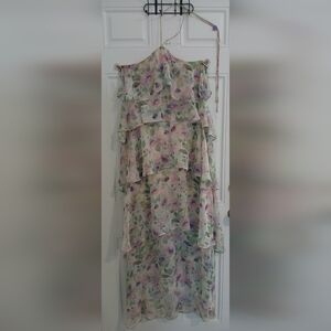 Elliatt Floral Ruffle Dress - Multicolor